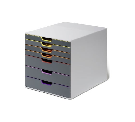 Короб для документов DURABLE VARICOLOR, 7 лотков 760727