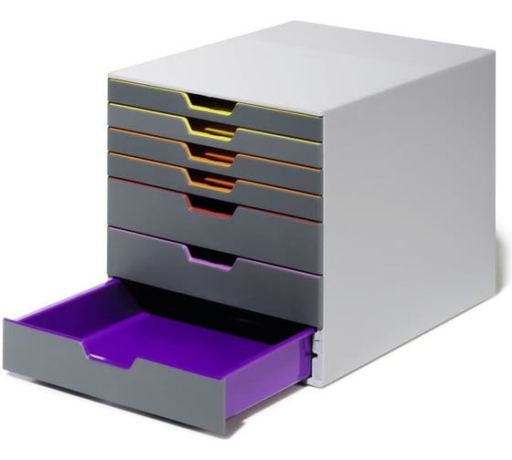 Короб для документов DURABLE VARICOLOR, 7 лотков 760727