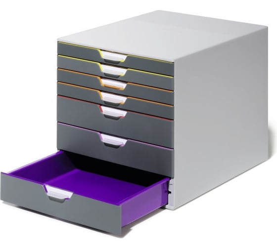 Короб для документов DURABLE VARICOLOR, 7 лотков 760727