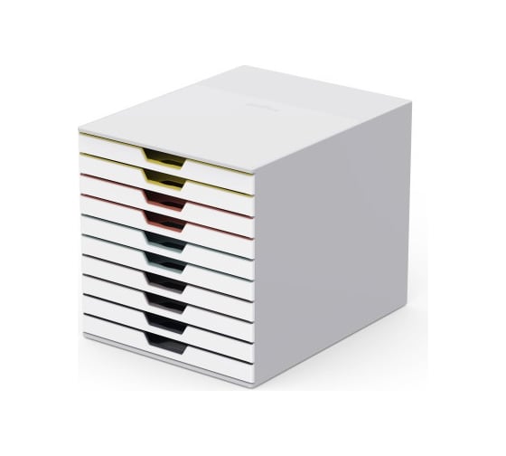 Короб для документов DURABLE VARICOLOR, 10 лотков 763027