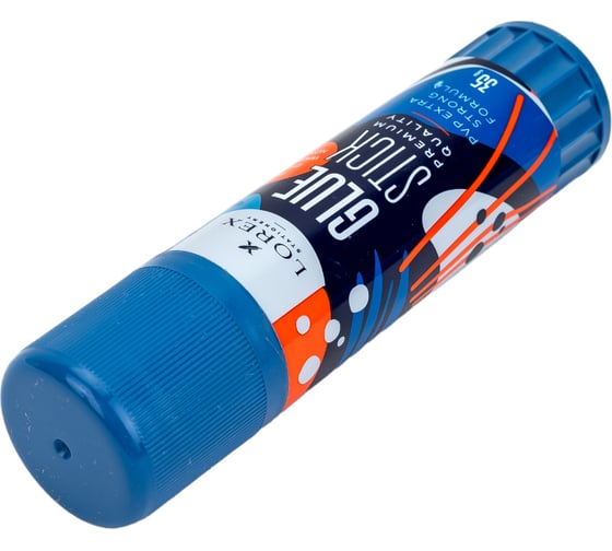 Клей-карандаш LOREX 35 г, PVP EXTRA LXGSPVP-35W