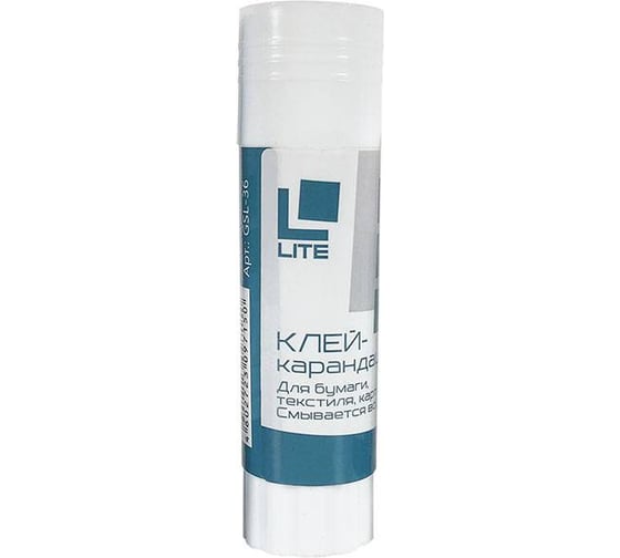 Клей-карандаш LITE на PVA основе, 36 г GSL-36