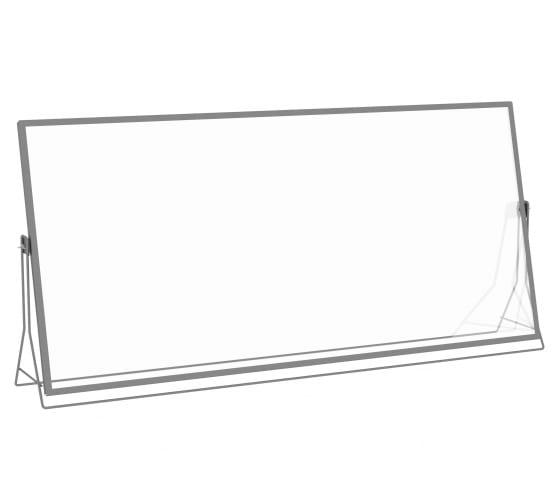 Экран ПК МАГС 1400x660 с регулируемым углом наклона ЗКП00-00259 1