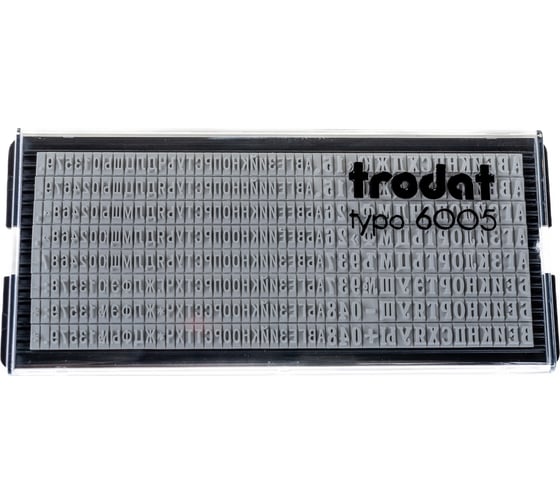 Самонаборный штамп TRODAT 4911/DB TYPO PRINTY 4.0 3 строки 38х14 мм синий 43199