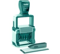 Самонаборный датер TRODAT 5435/DB PROFESSIONAL 4.0 металл 2 строки 41х24 мм 130012