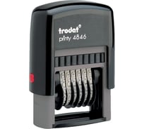 Нумератор TRODAT 4846 PRINTY 6 разрядов 4 мм 53200