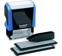 Самонаборный штамп TRODAT 4913/DB TYPO PRINTY 4.0 5 строк 58х22 мм синий 43211