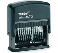Мини-нумератор TRODAT 48313 PRINTY 13 разрядов 3.8 мм 53198