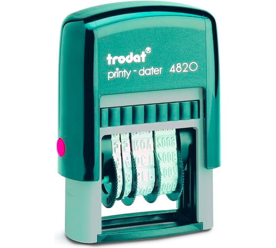 Датер TRODAT 4820 PRINTY высота даты 4 мм 73930