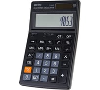 Бухгалтерский калькулятор Perfeo PF B4853, черный 30014868