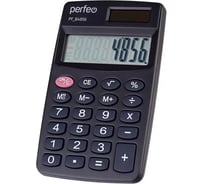 Карманный калькулятор Perfeo PF B4856 черный 30014871