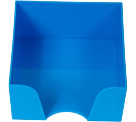 Пластбокс для бумажного блока ОСКОЛПЛАСТ 9х9х5 см, голубой 995-13