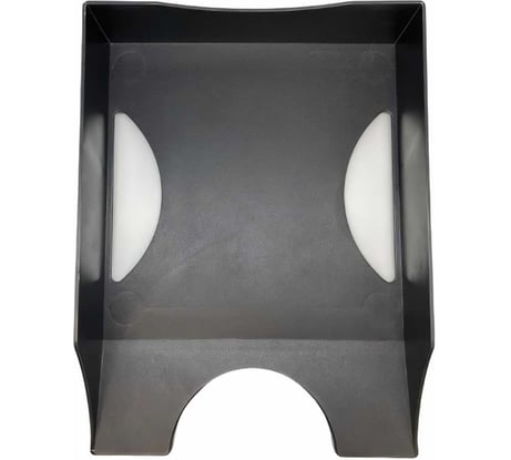 Горизонтальный лоток ОСКОЛПЛАСТ Лайт ЭКО черный 521-02