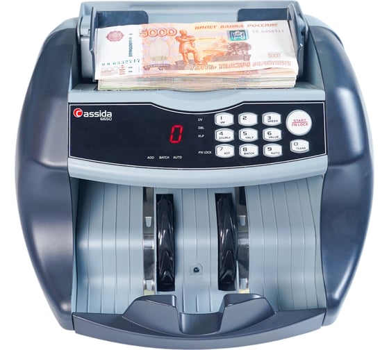 Счетчик банкнот Cassida 6650 UV 000024