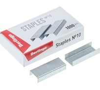 Скобы для степлера BERLINGO оцинкованные, 1000 шт SH505