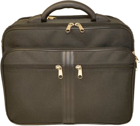 Кейс Attache полиэстер, черный, 35x17x27 см 206034