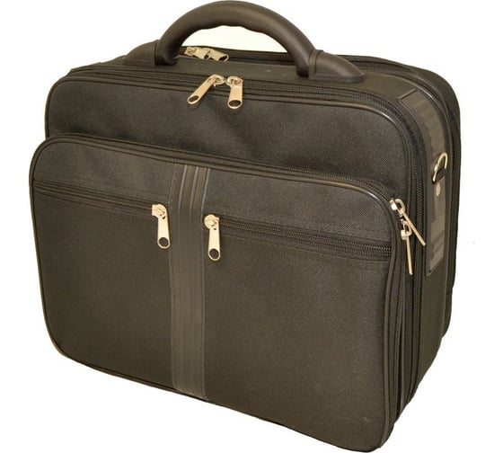 Кейс Attache полиэстер, черный, 35x17x27 см 206034