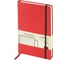Блокнот Bruno Visconti Megapolis Velvet A5 100 л, красный, клетка, 144х212 мм, 3-525/06, 689000 1