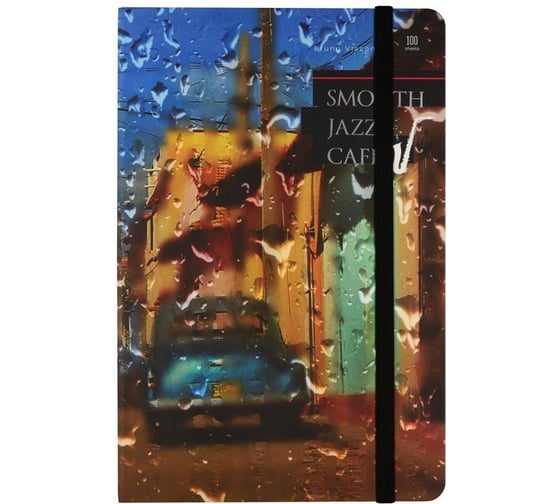 Блокнот Bruno Visconti Megapolis Journal Jazz Cafe А5 100 л.,145x210 мм, 3-477/03, 1217587
