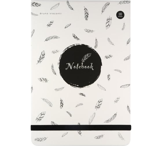 Блокнот Bruno Visconti Megapolis Journal BlackWhite А5 100 л., 145x210 мм, 3-475/04, 1217586