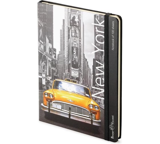 Блокнот Bruno Visconti Megapolis Art Города А5 100 л., 142х215 мм, 3-477/02, 318236
