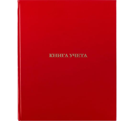 Бухгалтерская книга учета Attache А4, 96 листов в клетку, на сшивке, обложка картон/бумвинил 1330732