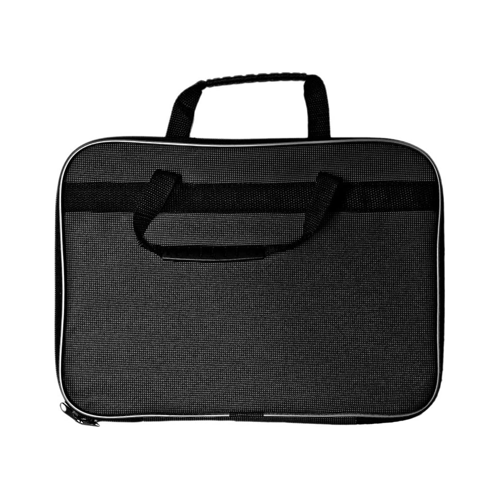 Тканевая папка-портфель Attache A4, черная, 365x270x40 мм, 1 отделение .