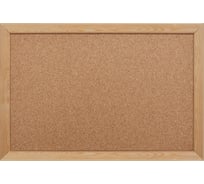Пробковая доска Attache Economy 30х45 см, деревянная рамка 1344505