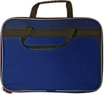 Тканевая папка-портфель Attache A4, синяя, 365x270x40 мм, 1 отделение 1338830