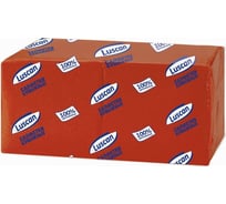 Однослойные бумажные салфетки Luscan Profi Pack 24х24 см красные 400 шт 476879