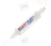 Маркер-аппликатор Edding акриловый двусторонний 3D 5400 белый, 2-3 и 5-10 мм 1327867