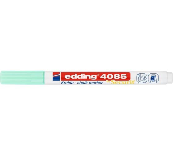 Меловой маркер Edding 4085 пастельный, зеленый 1-2 мм 1284949