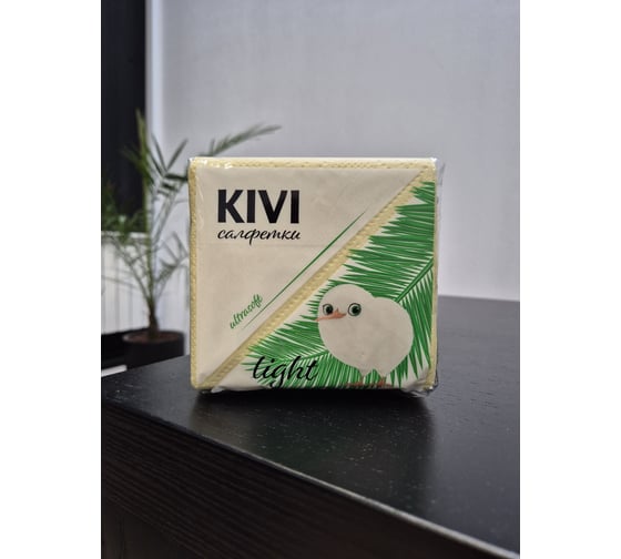 Салфетка бумажная KIVI light пастель ассорти 70 листов 4612754820108 00-00000129