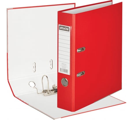 Папка-регистратор Attache 75 мм, красная 1357718