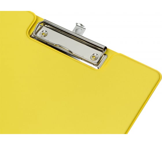 Папка-планшет с зажимом Attache Bright colours A4, желтая 1350753