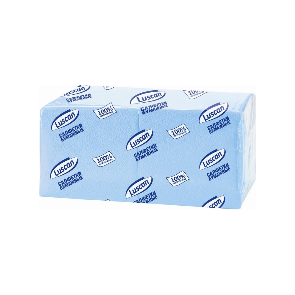 Однослойные бумажные салфетки Luscan Profi Pack 24х24 см пастель ...