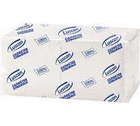 Однослойные бумажные салфетки Luscan Profi Pack 24х24 см белые 400 шт 476877
