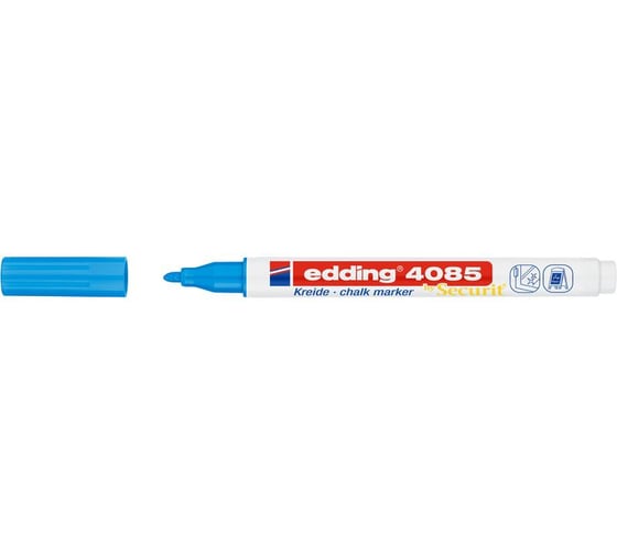 Меловой маркер Edding 4085 голубой, 1-2 мм 1284934