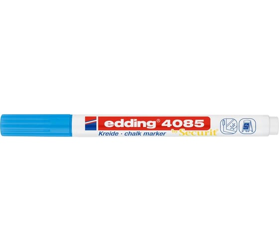 Меловой маркер Edding 4085 голубой, 1-2 мм 1284934