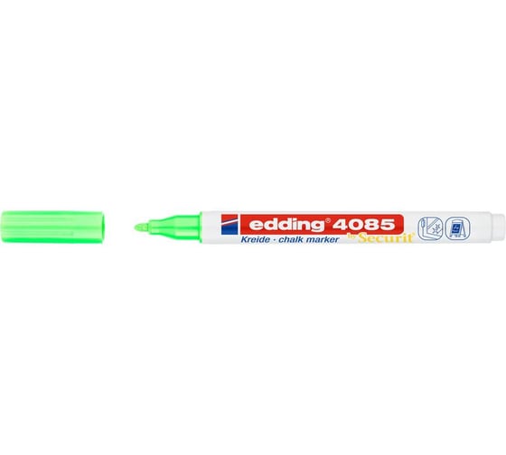 Меловой маркер Edding 4085 неоновый зеленый, 1-2 мм 1284940 1