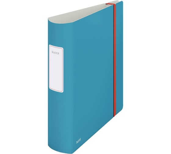 Папка-регистратор LEITZ 180 Active Cosy, soft touch, 80 мм, синий 10380061