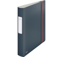 Папка-регистратор LEITZ 180 Active Cosy, soft touch, 50 мм, серый 10390089