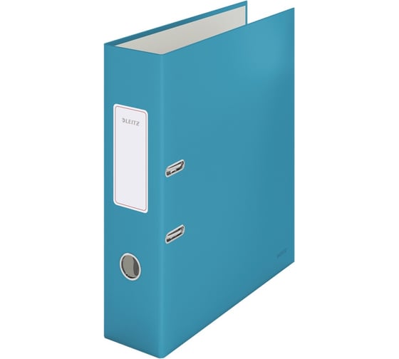 Папка-регистратор LEITZ 180 Cosy, soft touch, 80 мм, синий 10610061