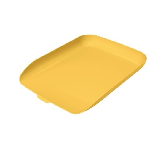 Горизонтальный лоток LEITZ Cosy, soft touch, желтый 53580019 1