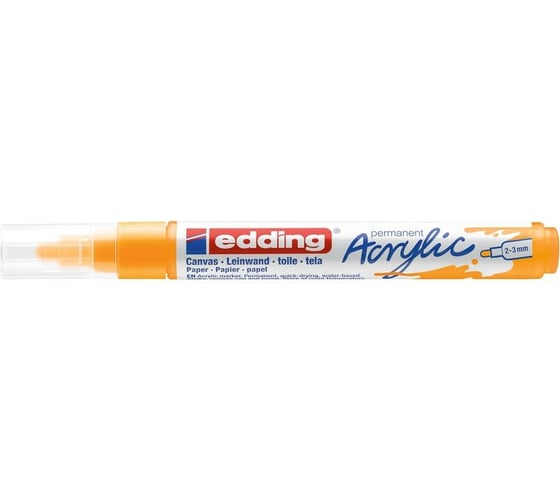 Акриловый маркер Edding 5100 Солнечный желтый, 2-3 мм 1327820