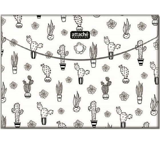 Папка-конверт на кнопке Attache Selection Llamas A5 180 мм., 6 шт 1067688