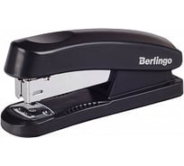 Степлер Berlingo Universal № 24/6 26/6 до 30 листов пластиковый корпус черный H3100