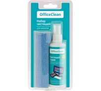 Чистящий спрей для всех типов экранов и мониторов OfficeClean в комплекте салфетка из микрофибры 238381