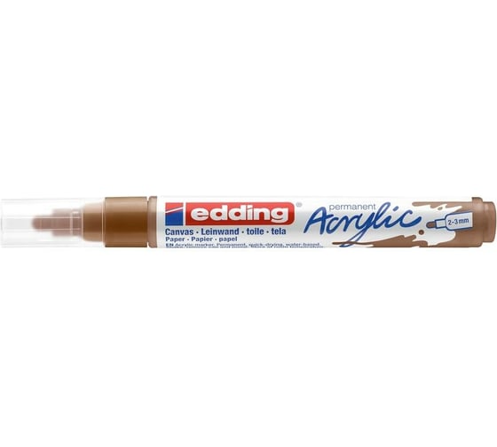 Акриловый маркер Edding 5100 светло-коричневый, 2-3 мм 1327832