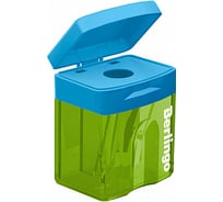 Набор точилок пластиковых Berlingo Fuze, 20 шт, 1 отверстие, контейнер, цвет ассорти BBp_15017